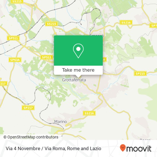 Via 4 Novembre / Via Roma map