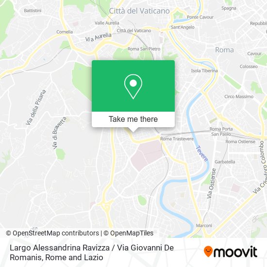 Largo Alessandrina Ravizza / Via Giovanni De Romanis map
