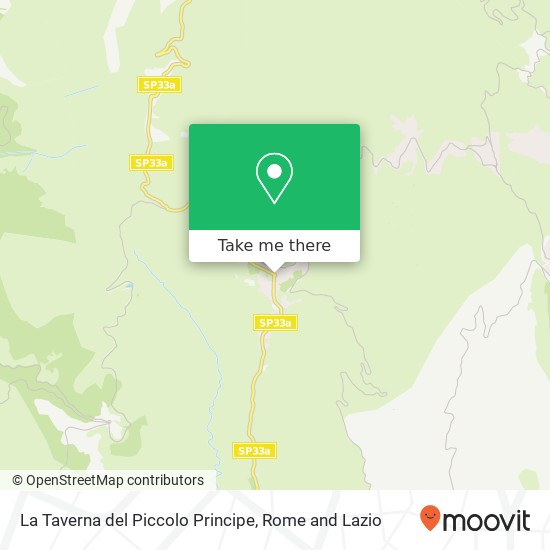 La Taverna del Piccolo Principe map