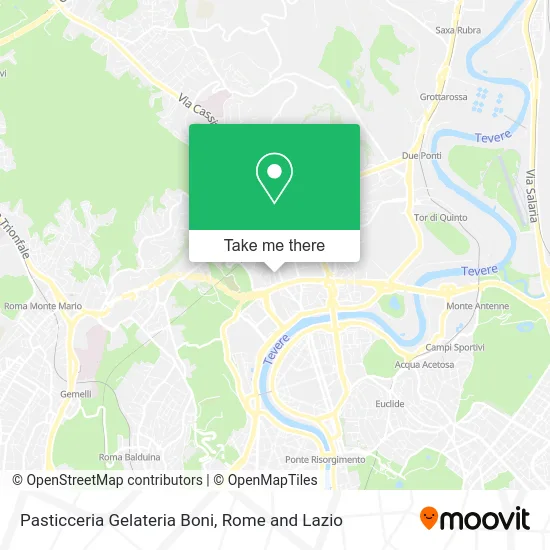 Boni Pastry and Ice Cream Shop map