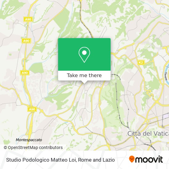 Studio Podologico Matteo Loi map