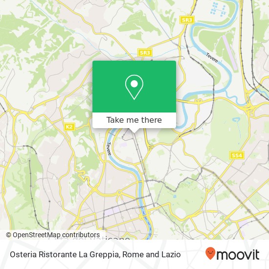 Osteria Ristorante La Greppia map