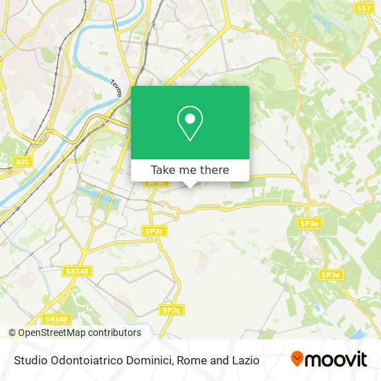 Studio Odontoiatrico Dominici map