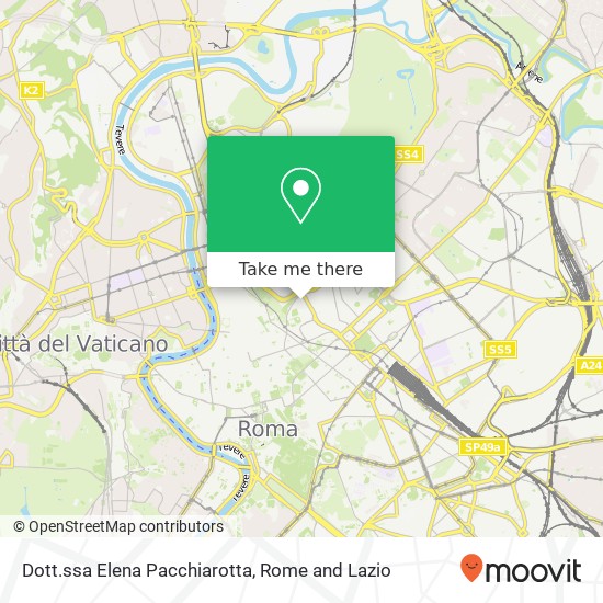 Dott.ssa Elena Pacchiarotta map