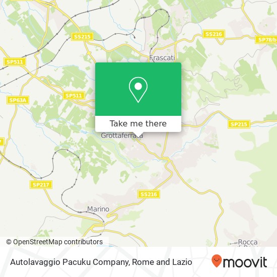 Autolavaggio Pacuku Company map