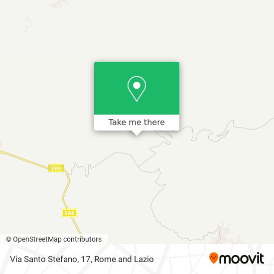 Via Santo Stefano, 17 map