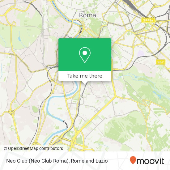 Neo Club (Neo Club Roma) map