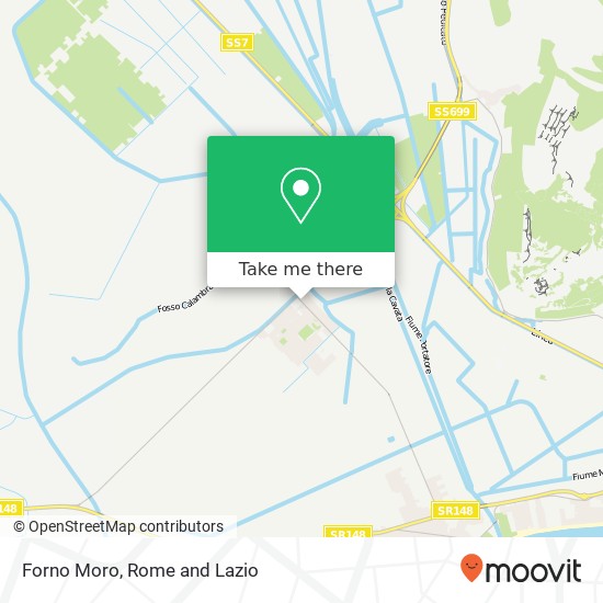 Forno Moro map