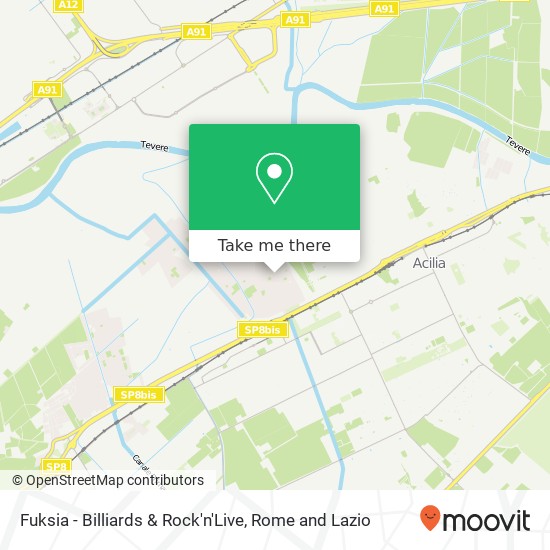 Fuksia - Billiards & Rock'n'Live map