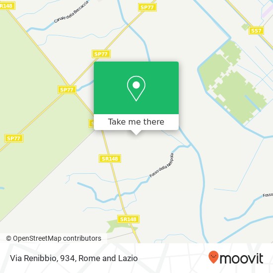 Via Renibbio, 934 map