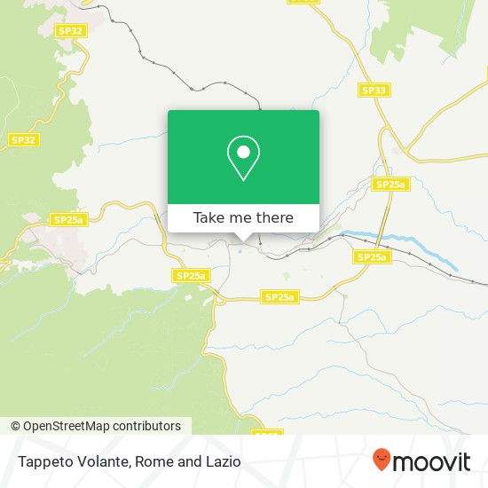 Tappeto Volante map