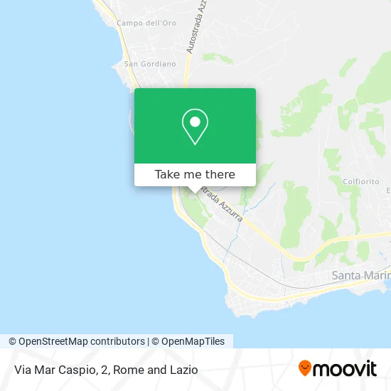 Caspian Sea Street, 2 map