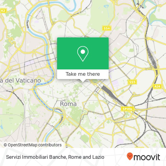 Servizi Immobiliari Banche map