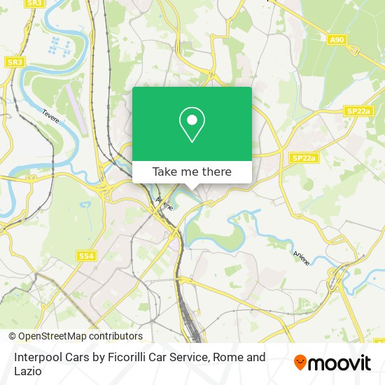 Interpool Cars by Ficorilli Car Service map