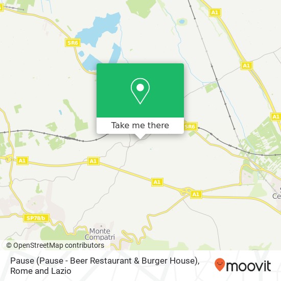 Pause (Pause - Beer Restaurant & Burger House) map