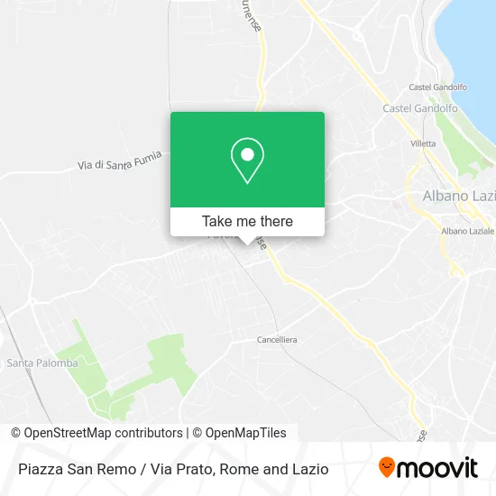 San Remo Square / Prato Street map