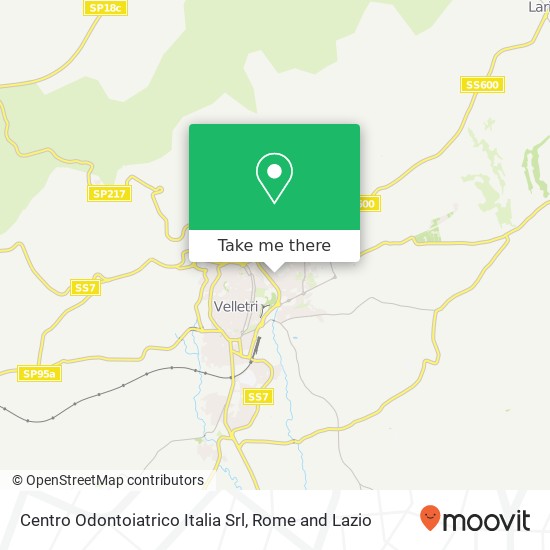 Centro Odontoiatrico Italia Srl map