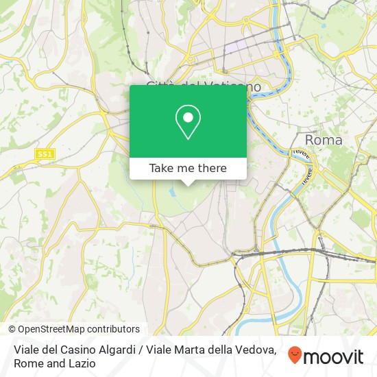 Viale del Casino Algardi / Viale Marta della Vedova map
