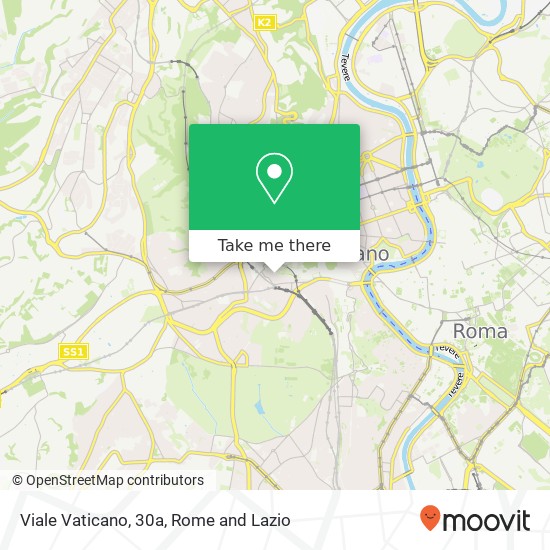 Viale Vaticano, 30a map