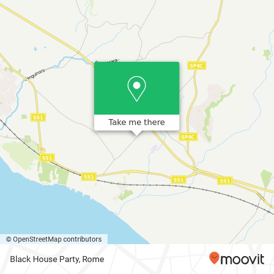 Black House Party map