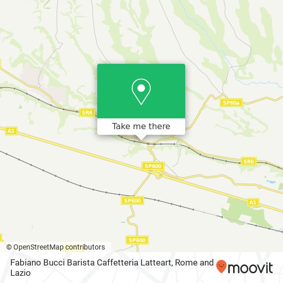 Fabiano Bucci Barista Caffetteria Latteart map