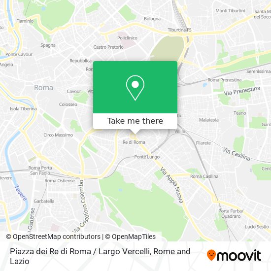 Piazza dei Re di Roma / Largo Vercelli map