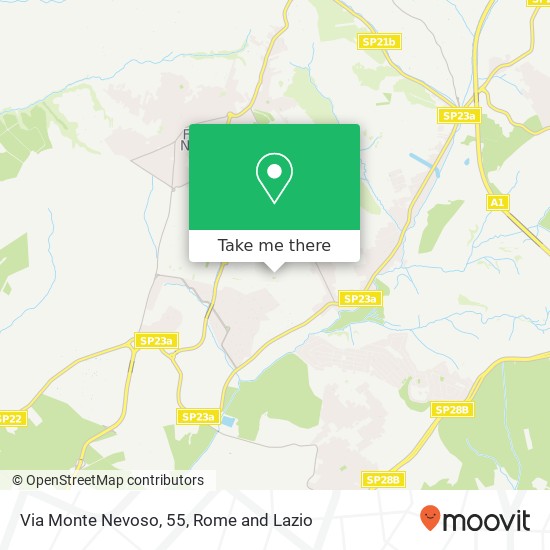 Via Monte Nevoso, 55 map