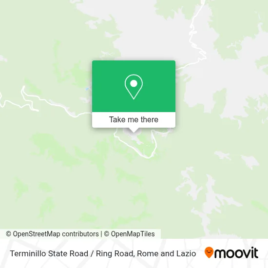 Terminillo State Road / Ring Road map