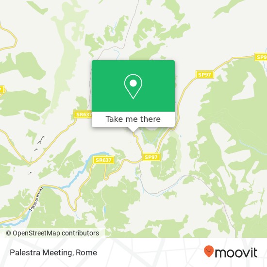 Palestra Meeting map