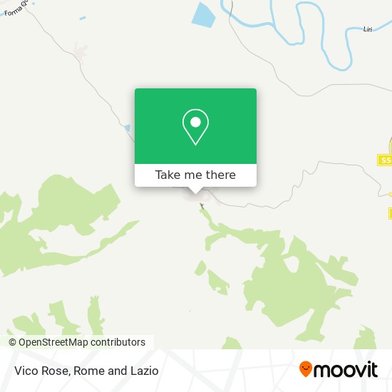 Vico Rose map