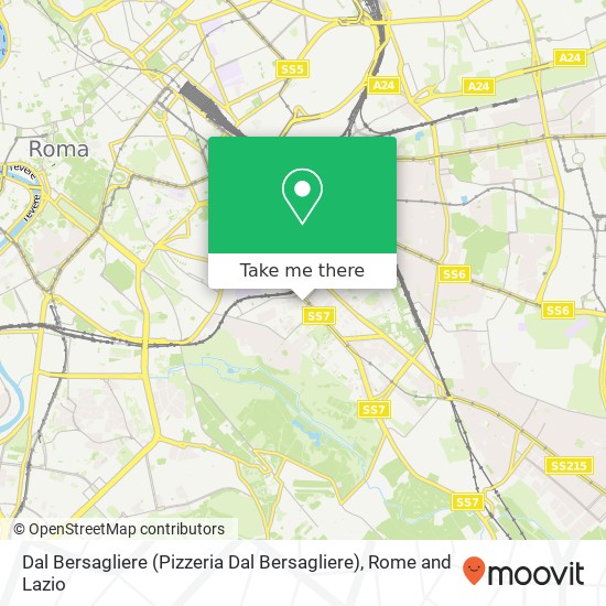 Dal Bersagliere (Pizzeria Dal Bersagliere) map