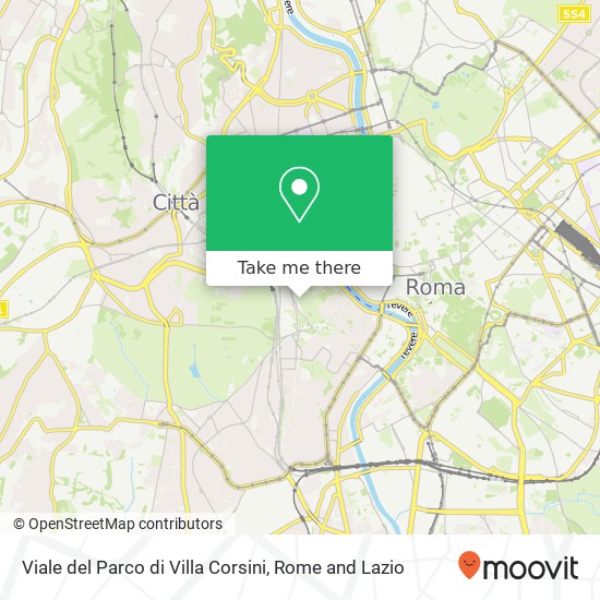 Viale del Parco di Villa Corsini map