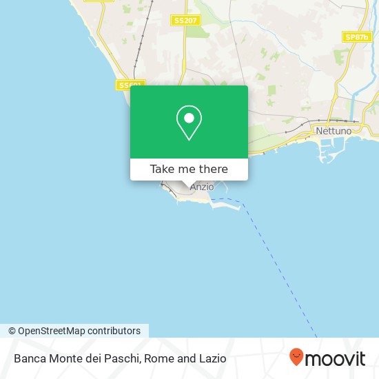 Banca Monte dei Paschi map