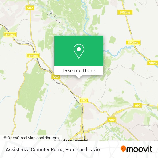 Assistenza Comuter Roma map