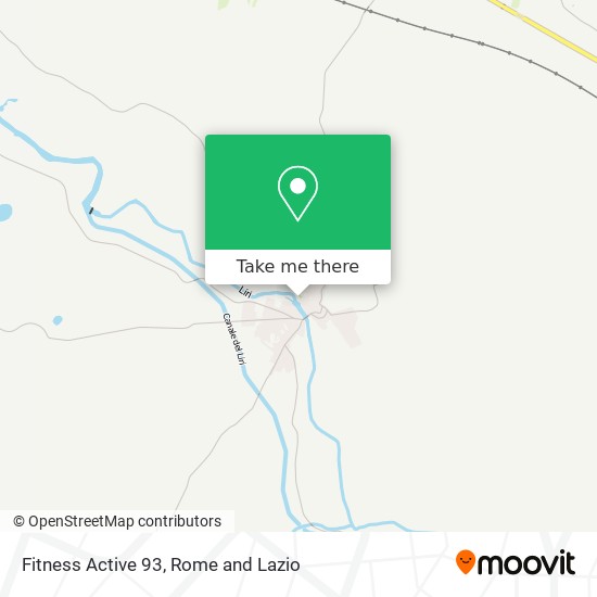 Fitness Active 93 map