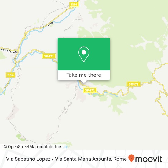 Via Sabatino Lopez / Via Santa Maria Assunta map