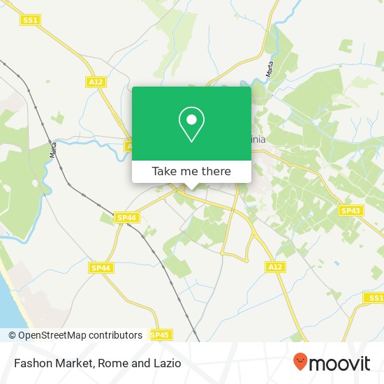 Fashon Market map