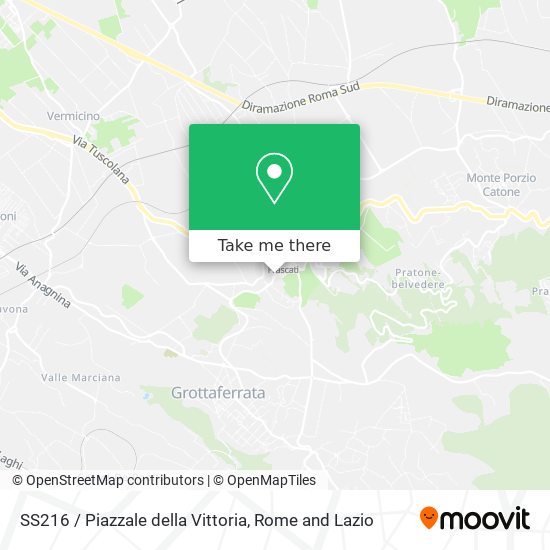 SS216 / Piazzale della Vittoria map