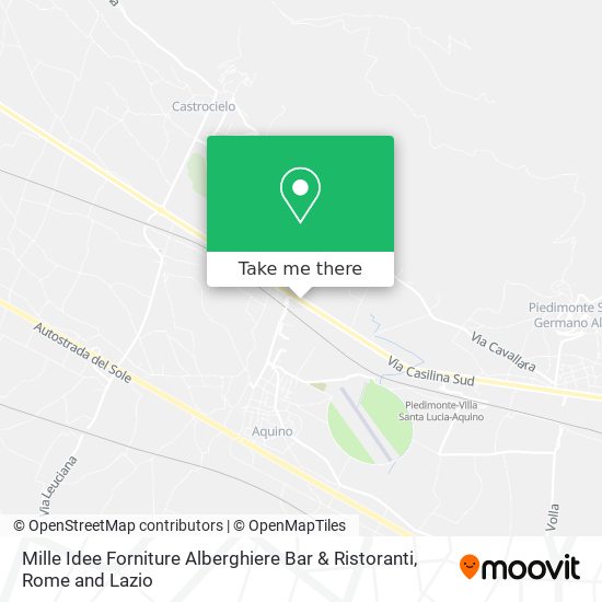 Mille Idee Forniture Alberghiere Bar & Ristoranti map