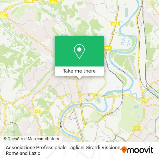 Associazione Professionale Tagliani Girardi Viscione map