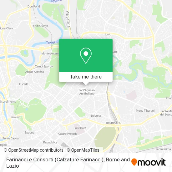 Farinacci and Partners (Farinacci Footwear) map