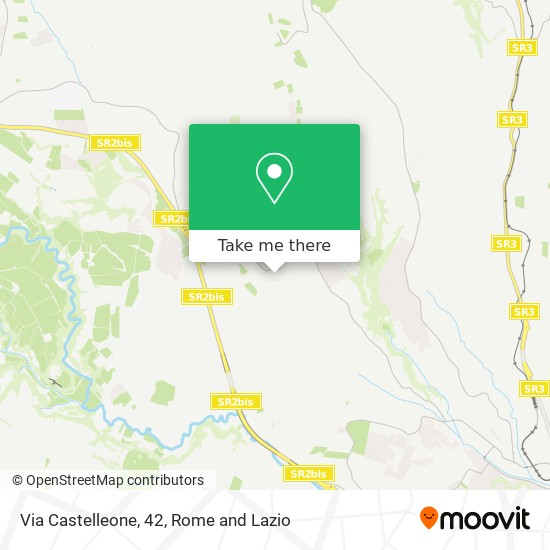 Via Castelleone, 42 map