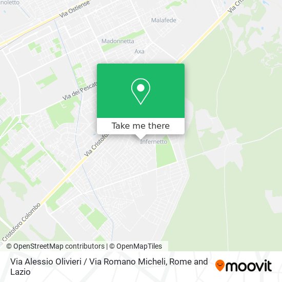 Via Alessio Olivieri / Via Romano Micheli map