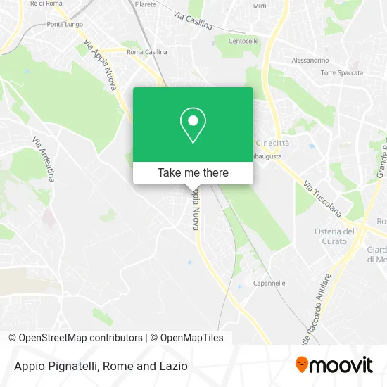 Appio Pignatelli map