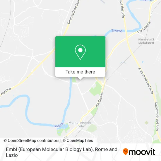 EMBL (European Molecular Biology Laboratory) map