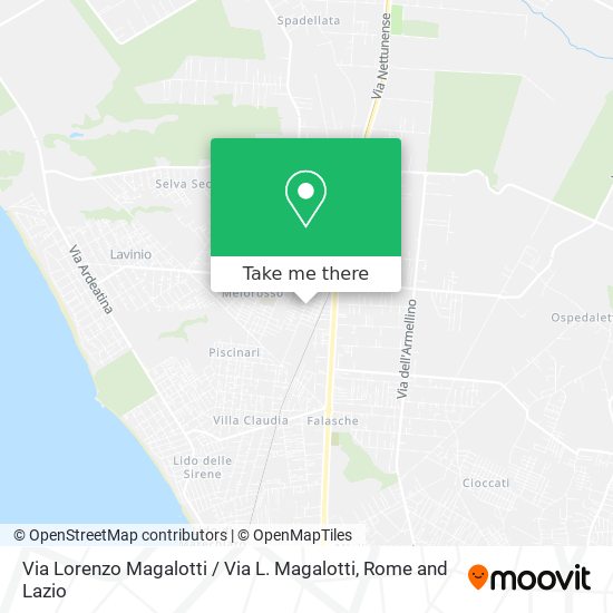Via Lorenzo Magalotti / Via L. Magalotti map