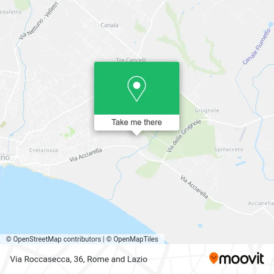 Roccasecca Street, 36 map