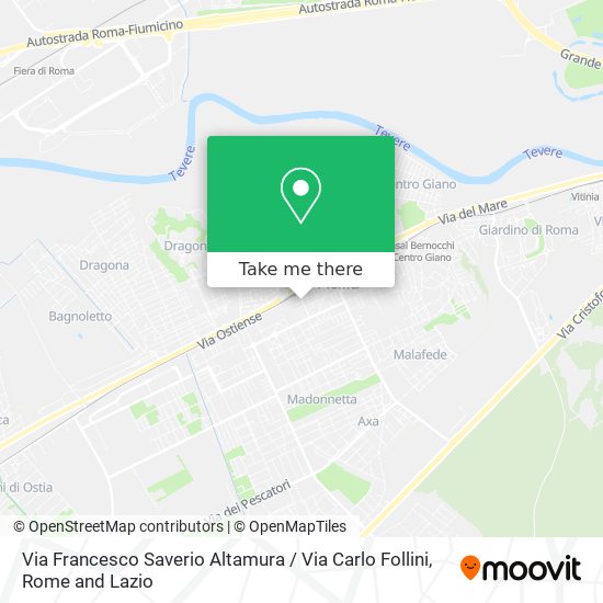 Via Francesco Saverio Altamura / Via Carlo Follini map
