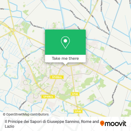 Il Principe dei Sapori di Giuseppe Sannino map