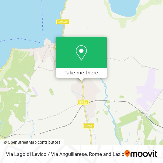 Via Lago di Levico / Via Anguillarese map